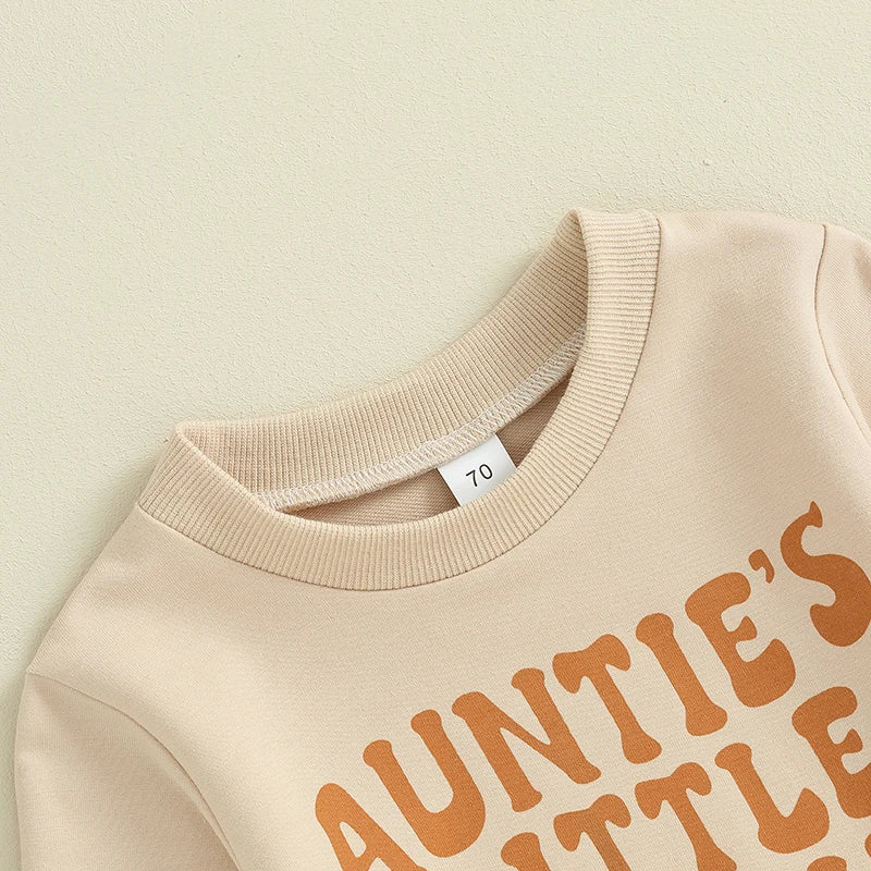 2023-09-21 Lioraitiin 0-3YToddler Baby Boy Clothes Set Letter Print Long Sleeve Pullover Top Sweatshirt Pant Fall Winter Outfits